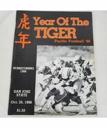 Vintage 1986 Pacific Football San Jose State Homecoming - $11.00