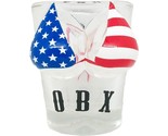 Outer Banks OBX with American Flag Bikini Shot Glass - $11.99