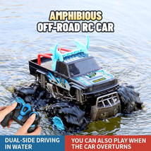 2.4G Amphibious Climbing Four-Wheel Drive Drift Racing Car Long Battery ... - £42.36 GBP+