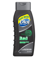 Dial For Men Body Wash, 3-in-1 Recharge, 20 Ounce - £6.64 GBP