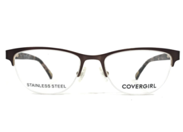 COVERGIRL Brille Rahmen CG0544 046 Schildplatt Brown Cat Eye Halb Rim 51... - £32.46 GBP