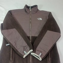 The North Face Brown Denali Full Zip Fleece Jacket AC9Q Polartec Girls Size XL image 11