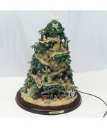 Thomas Kinkade Tabletop Tree Glory to The Newborn King Hawthorne Village... - €151,32 EUR