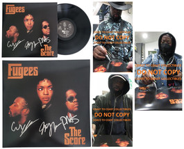 Fugees Signed The Score Album Proof Autographed Vinyl Record Lauryn,Pras... - £1,582.71 GBP
