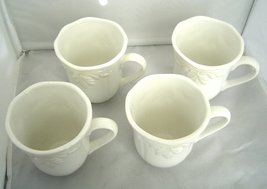  Lenox Butlers Gourmet 4 1/2&quot; Mugs Set Of 4 Mugs - £39.86 GBP