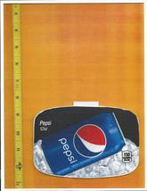 DrP - Snapple Size Pepsi 12 oz CAN Soda Vending Machine Flavor Strip - £2.39 GBP