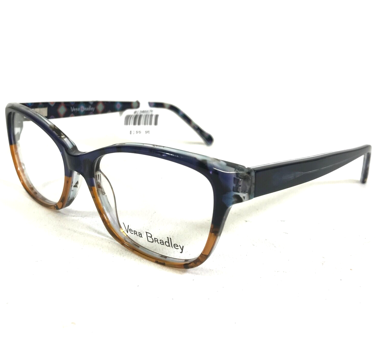 Vera Bradley Brille Rahmen Devin Mini Medallions MMD Cat Eye 53-16-140 - $64.34