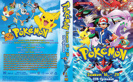 DVD USA Version Pokemon Complete Season 16 - 20 Epi 1-228 END English Dubbed  - £54.91 GBP