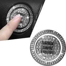 2 PCS Bling Car One Button Start Button Outer Ring Sticker Self Adhesive... - $17.31