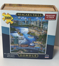 Dowdle Niagara Falls 1000 piece puzzle - 19 1/4 x 26 5/8 in. - New Sealed - £11.10 GBP