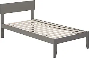 AFI, Boston Platform Bed, Twin, Grey - $261.99