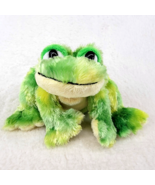 Ganz Webkinz Tie Dye Frog 10” Plush Green HM162 No Code Stuffed Animal Leap Year - $12.32