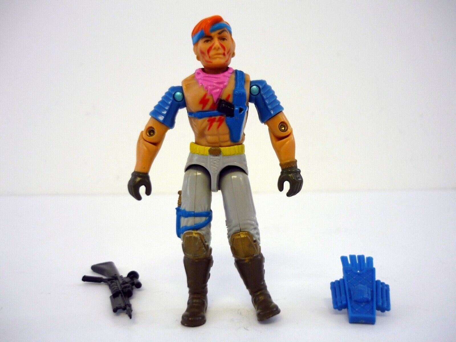 Primary image for GI Joe Zandar Vintage Figure Dreadnok w/Manufacturer's Error Complete C9 v1 1986