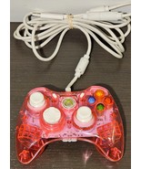 XBOX 360 Rock Candy See-Thru Pink Controller! - £18.30 GBP