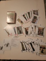 Discover American Wildlife Set of 52 Playing Cards Moose Poker EUC Bear Vtg - £15.08 GBP