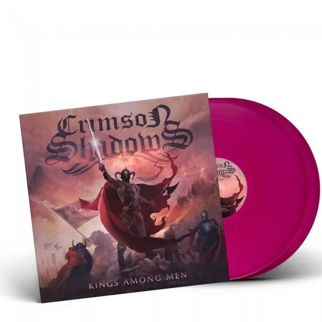 CRIMSON SHADOWS - Kings Among Men / CRIMSON-PURPLE 2-LP Gatefold 100 COPIES - $52.47