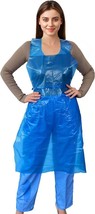 1000pcs Disposable Plastic Waterproof Apron Barbecue Oil Protection Body 1 Mil - £102.53 GBP