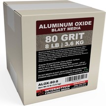 #80 Aluminum Oxide - 8 Lbs - Medium Sand Blasting Abrasive Media For Blasting - $42.99