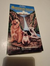 Homeward Bound: The Incredible Journey (VHS, 1993) Movie Film Vintage - £10.16 GBP