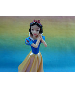 Disney Princess Snow White PVC Figure or Cake Topper on Red Base - as is - £2.01 GBP