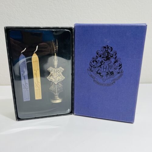 Harry Potter Wax Seal Castle Gryffindor 4in Brass Statue Press with Two ... - $13.50