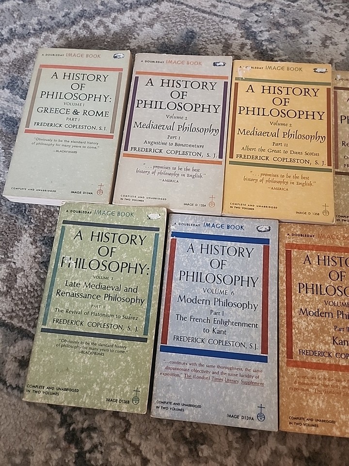 RARE SET A HISTORY OF PHILOSOPHY - Frederick Copleston, S.J.  (7books) Item image 3