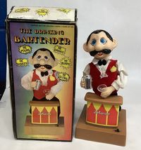 Vintage 1960's Charlie Weaver Bartender W/ Original Box - For Parts Or R... - $16.83