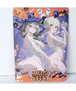 Lisa Jean Halloween Premium Waifu Card Anime Girl Wall Art Oversized Boa... - €19,67 EUR