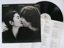 John Lennon &amp; Yoko Ono Double Fantasy LP Record GHS-2001 1st Press the beatles - £11.03 GBP