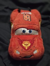 Disney Store Pixar Cars Lighting McQueen Soft Plush Toy 9&quot; VGC - $21.49