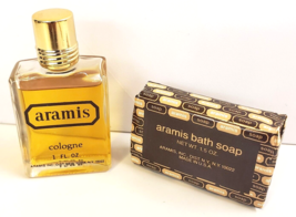 Aramis Vtg New York Original Mens Cologne (1 Oz. 85% Bottle &amp; Display Soap) Read - £26.28 GBP