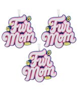 Pack of 3 2024 Hallmark Keepsake Christmas Ornament Fur Mom-Pet Owner Gift - $20.69 CAD