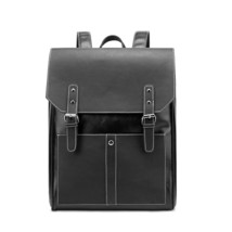 Crazy Horse Leather Large Capacity Backpack  Bag Schoolbag Backpack Men&#39;s Bag - £45.03 GBP