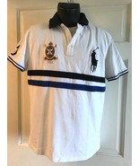 Polo Ralph Lauren Big Pony Prep Polo Shirt Custom Slim Cotton Pique Larg... - $752.67 MXN