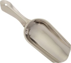 NEW Winco 4 Ounce Oz Stainless Steel Ice Scoop &amp; Pet Dog Food Scoop 10&quot; - £8.86 GBP