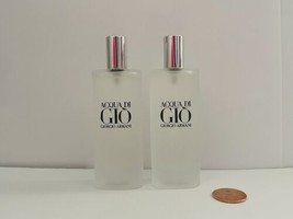 2 Giorgio Armani Acqua Di Gio eau de toilette 0.5 oz 15mL Spray Travel Size - £26.94 GBP