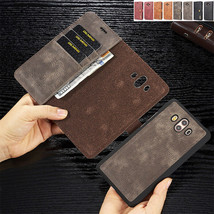 For Huawei Mate 20 Pro P30 Nova3e Removable Leather Wallet Flip Stand Ca... - $59.46