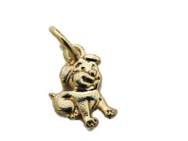 Puppy Charm Pendant 14k Yellow Gold - £155.87 GBP