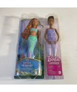 NEW Disney The Little Mermaid Ariel Mermaid Fashion Doll &amp; Barbie Ballerina - £22.47 GBP