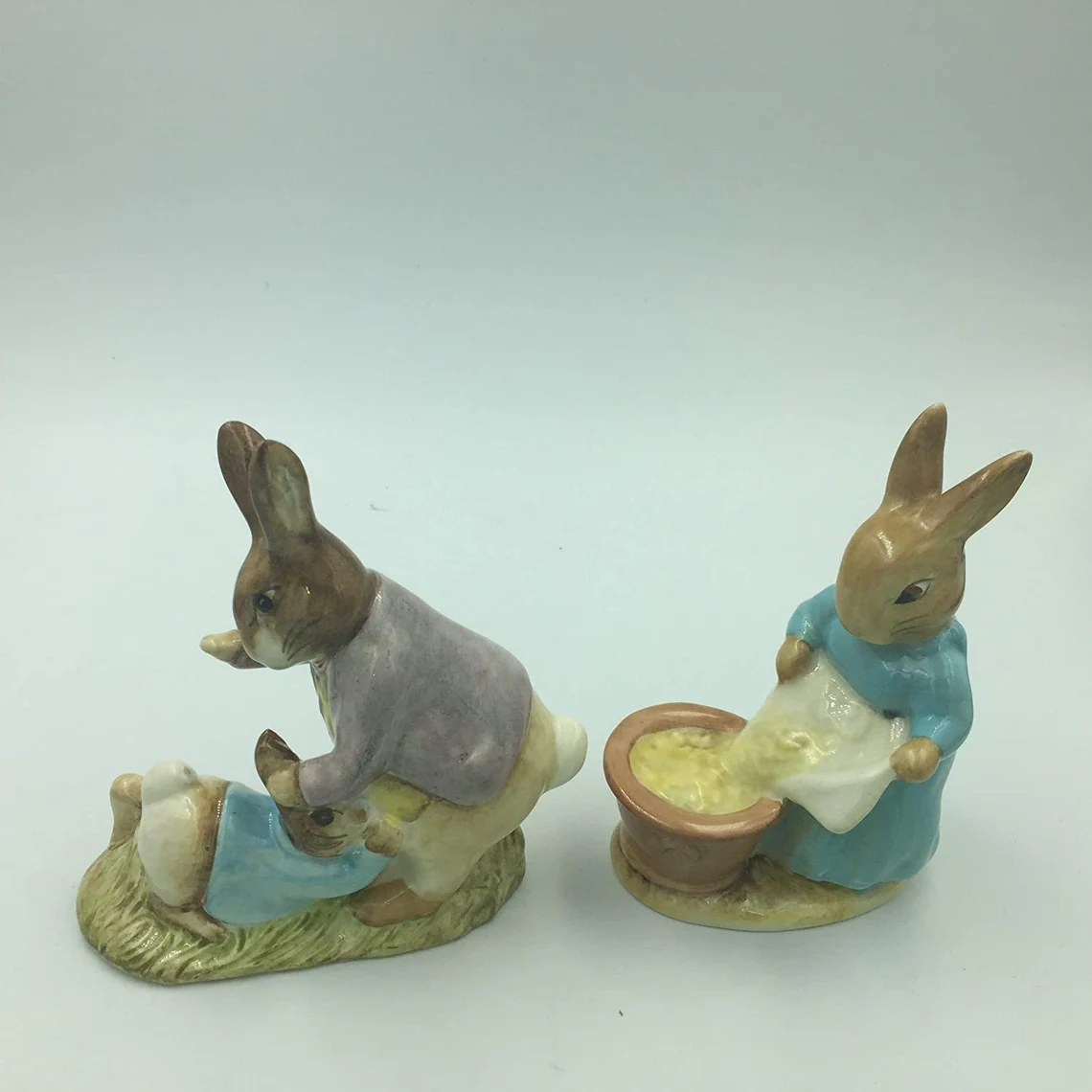 Beatrix Potter&#39;s Mr. Benjamin Bunny &amp; peter rabbit, Beatrix potter&#39;s cecily Pars - £87.08 GBP