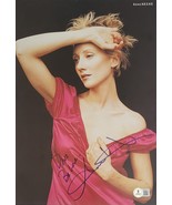 ANNE HECHE SIGNED LARGE BOOK PAGE PHOTO ACTRESS DONNIE BRASCO BECKETT BA... - $173.04 CAD