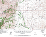 Wild Horse Quadrangle, Nevada 1956 Topo Map USGS 15 Minute Topographic - £17.17 GBP