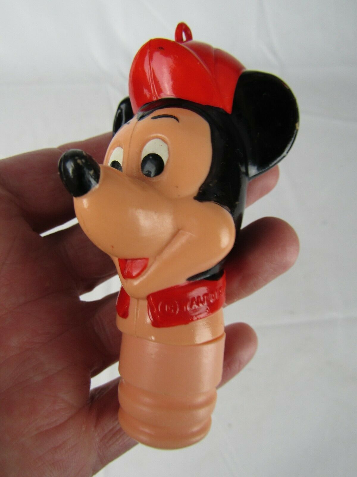 RARE! Walt Disney Co. MICKEY MOUSE vintage bottle stopper wine GREAT CONDITION - £21.32 GBP
