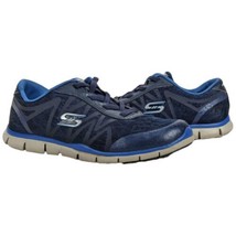 Skechers Navy Blue Shoes Womens Size 9.5 Athletic Shoes Sport Active Running - £31.47 GBP