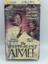 The Disappearance of Aimee VHS Faye Dunaway Bette Davis U.S.A. Home Video - £47.59 GBP