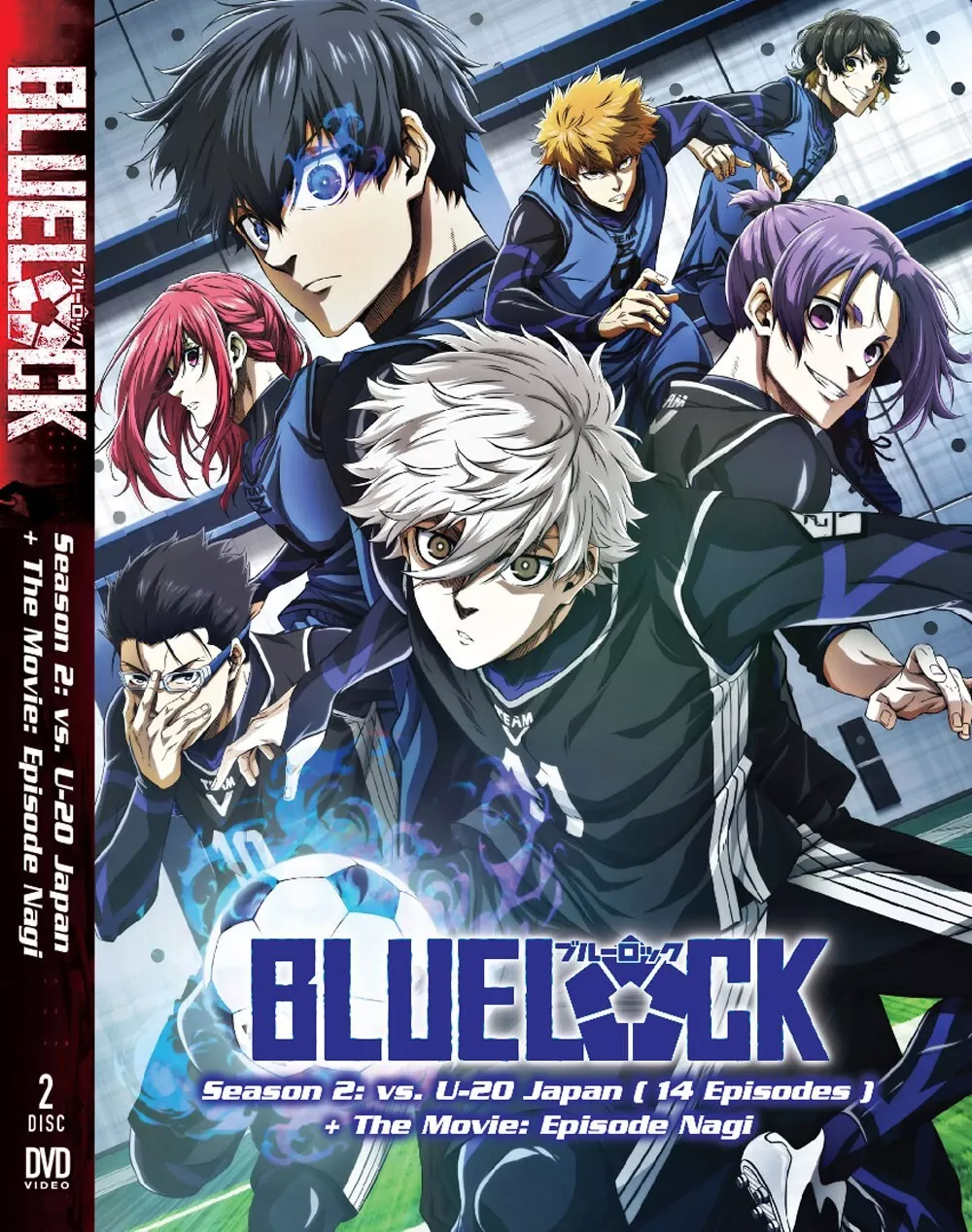 DVD Anime Bluelock Season 2 VS. U-20 Japan Vol.1-14 End + Movie: Episode... - $25.99
