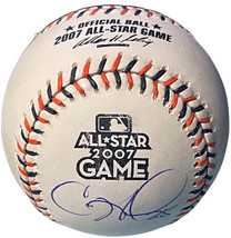 Cole Hamels signed Official Rawlings 2007 All Star Game Logo Baseball #35- Becke - £107.87 GBP