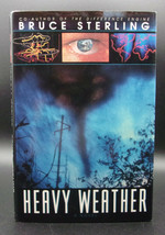Bruce Sterling Heavy Weather First Ed Signed Sf Ecology Apocalypse Hardcover Dj - £14.15 GBP