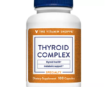 The Vitamin Shoppe Thyroid Complex with 150mcg of Iodine- (100 Capsules)  - $32.85