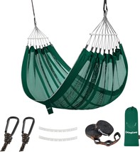 Kingcamp Double Mesh Hammock, Camping Hammock Breathable Portable, Petrolblue - $44.93